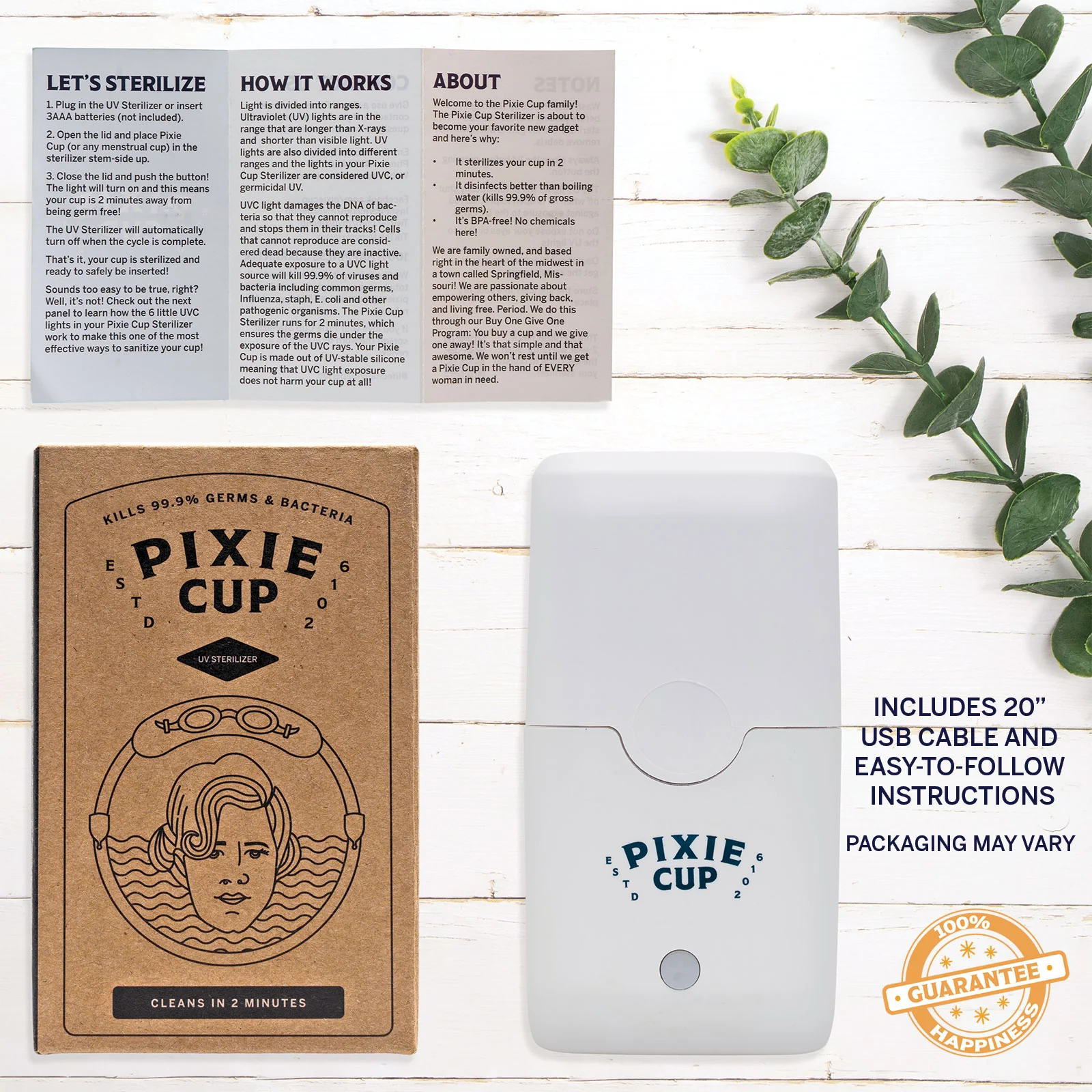 Pixie Menstrual Cup UV Sterilizer - Image 7