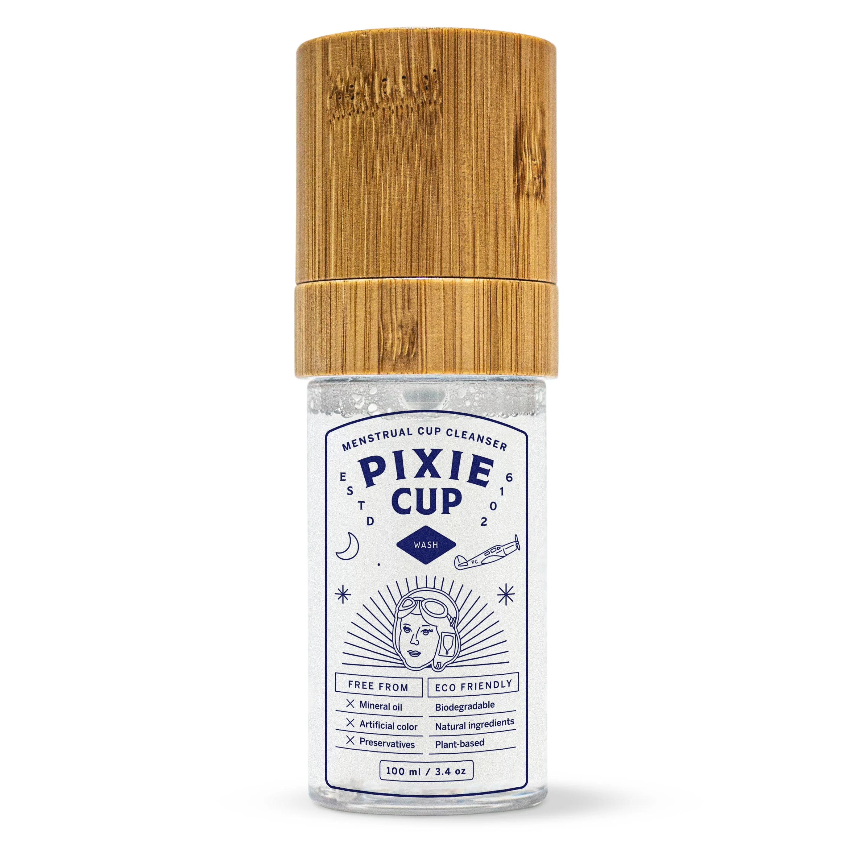 Pixe Foam Wash with Bamboo Lid - Clearance - Image 4